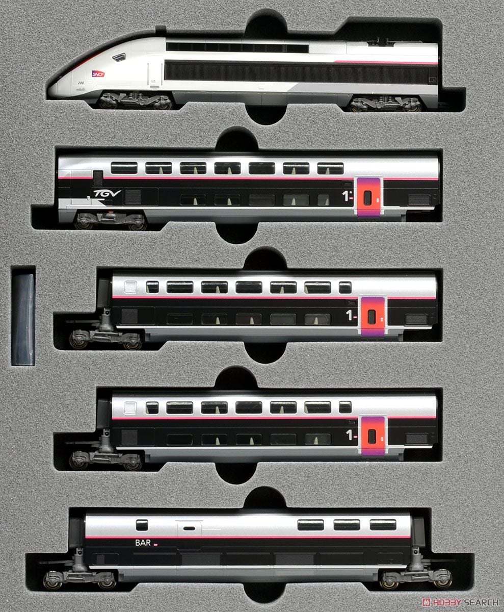

KATO N gauge TGV Duplex paint set model train (new scheme) 10-car 10-1324