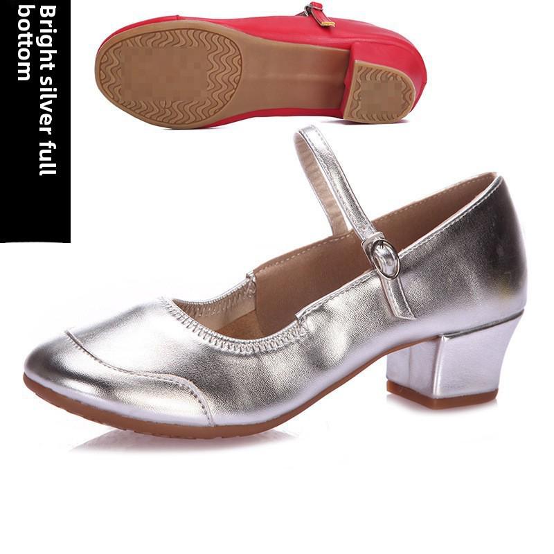 

Женские туфли для танцев на мягкой подошве: Матросские туфли на среднем каблуке для тренировок и бальных танцев 35