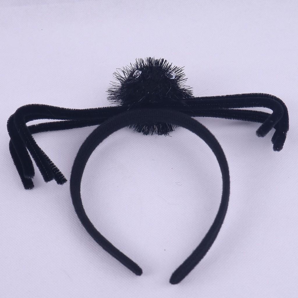 Spider Headpiece Halloween 3d Effect Child Festival Costume Supplies Accessory