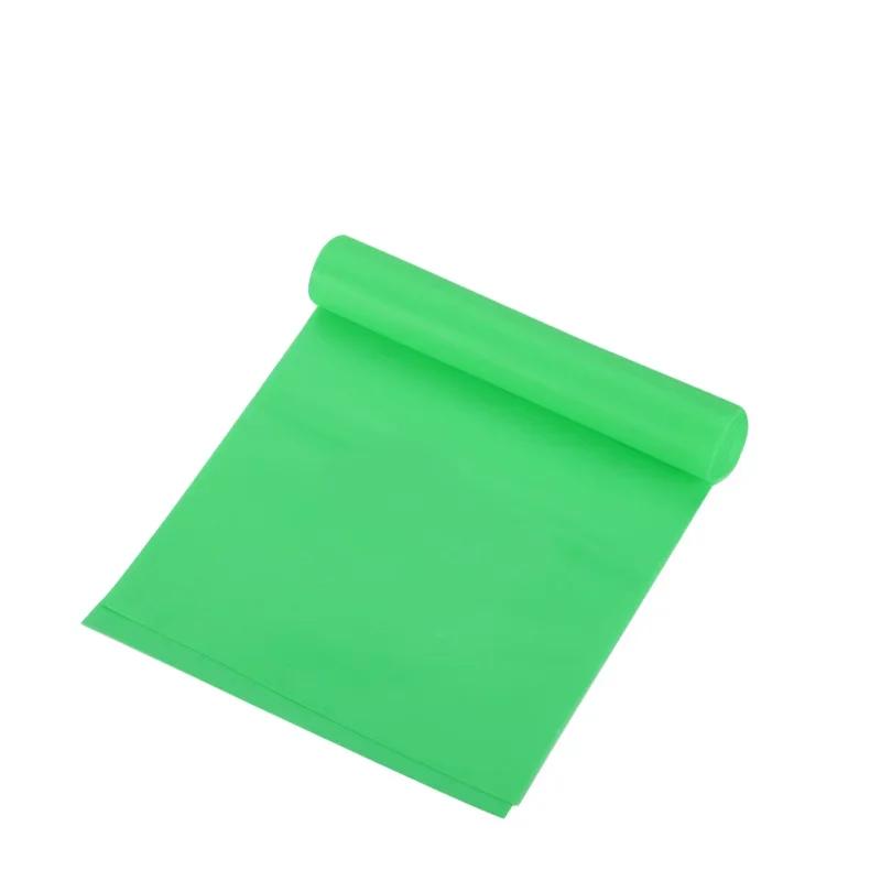 Yoga Pilates Portable Resistance Band Long Training Stretch Bands For Physical Therapy Lower Body Home Strength Elastic Exercise