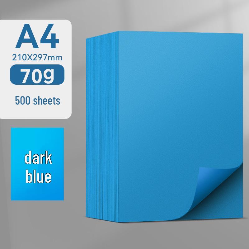 A4 80g Multicolor Origami Paper - 500 Sheets for Kids Craft and Printing