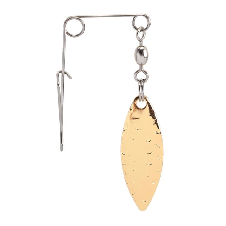 50Pcs Metal Spinner Fishing Lures Baits Spoon Swivels Tails Spinner Fishing Spinner Fishing Lures Baits Spoon Easy to Use