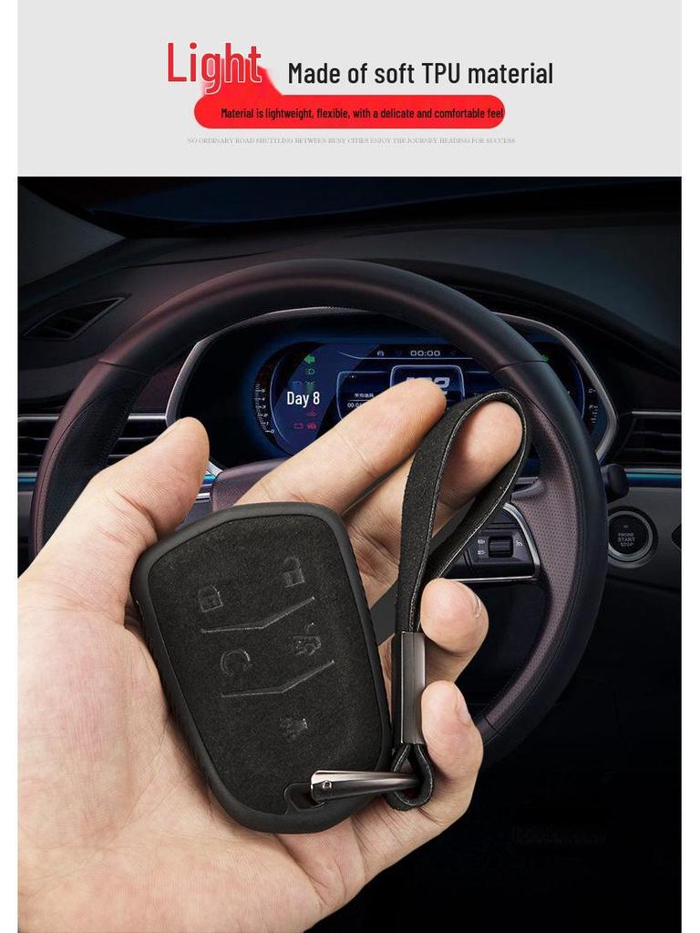 Cadillac Key Protective Shell Cover for ATS, LXT, XT5, CT6, SRX, CTS Models