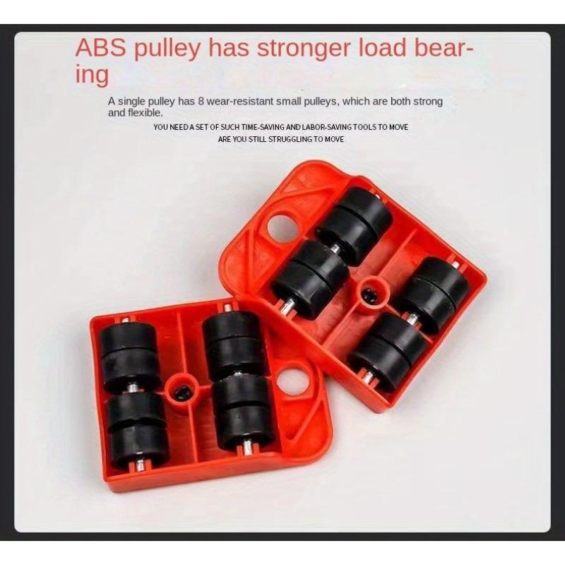 1 Set Make Moving Heavy Objects, Easier With This Universal Sliding Wheel, Perfect For Furniture, Beds, And Cabinets