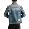 New Spring and Autumn Denim Jacket Men's American Trendy Retro Work Jacket Casual Jacket