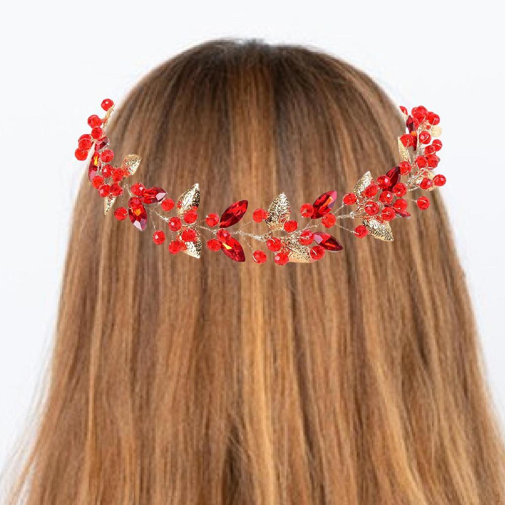 Bride Wedding Hair Vine Decor Leaf Accessories for Birthdays Gift Holidays