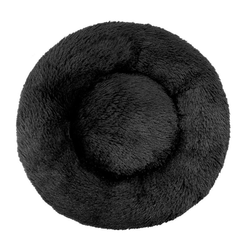 40-90cm Fluffy Dog Bed For Large Round Dog Bed Super Soft Cat House Plush Cat Nest Winter Warm Dog Pet Bed