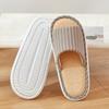 Spring linen slippers women's indoor home spring and autumn floor sweat-absorbing cotton and linen four-season cloth slippers household men