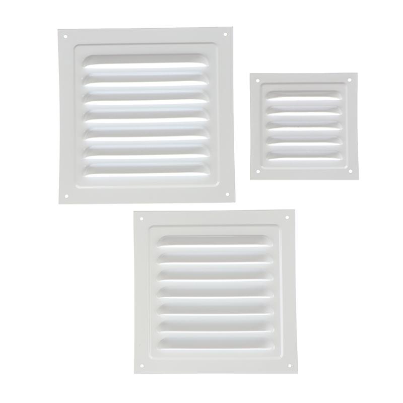 1Pc 100-250mm Aluminum Alloy Air Vent Grille Air System Net Cover Screen Exhaust Outlet Square Heating Cooling Vents Plate