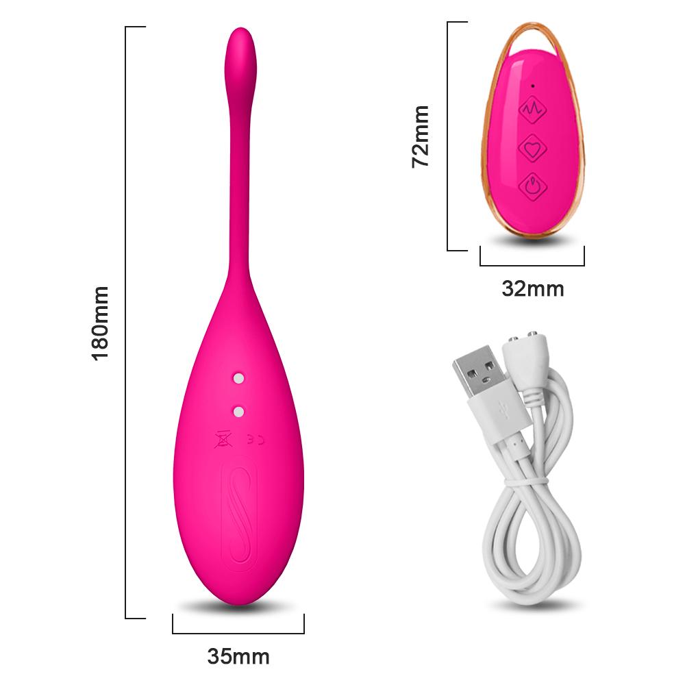 Powerful Wireless Remote Control Vibrating Egg Women Sexy Toy Wearable Clitoral G-Spot Stimulator Female Vibrator Adult Products