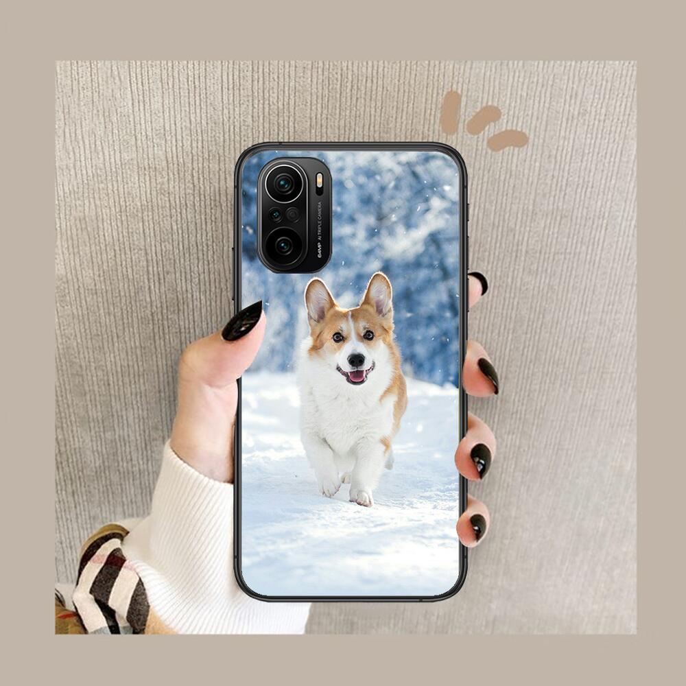 GYKZ Cartoon Shiba Inu Dog Phone Case For Xiaomi Redmi POCO F1 F2 F3 X3 Pro M3 9C 10T Lite NFC Black Cover Silicone Back Prett M