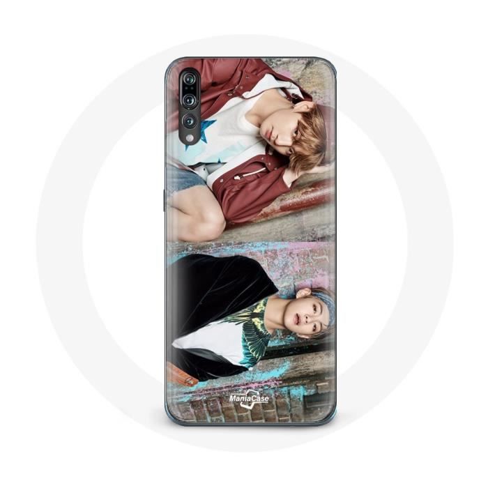 Coque pour Huawei P20 BTS Kim Taehyung Et Jungkook Taekook Teaser Not Today You Never Walk Alone