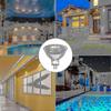 Pack Of 8 Halogen Bulbs Gu5.3 Mr16 35w 12v Dimmable - Warm White 2800k, 400 Lumens, Glass Cover Fi New Arrival S06
