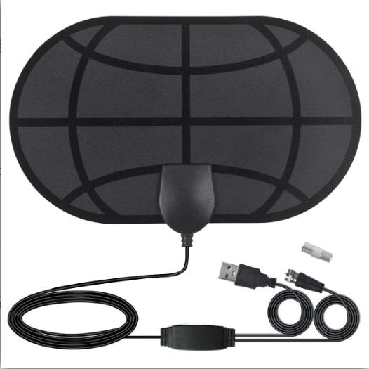 

Мощная цифровая ТВ-антенна с высоким коэффициентом усиления 25 дБ - Прием 4K Ultra HD с усилителем дальности 980 миль