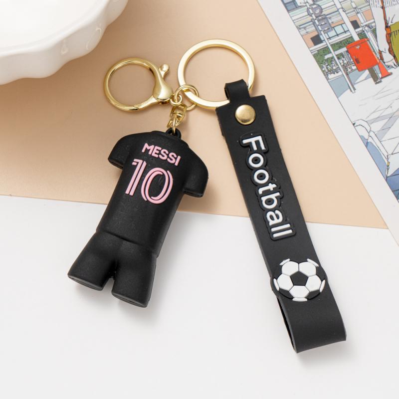 World Cup Soccer Jersey Keychain, Outdoor Sports Series Car Keychain, Doll Bag Charm Creative Small Gift