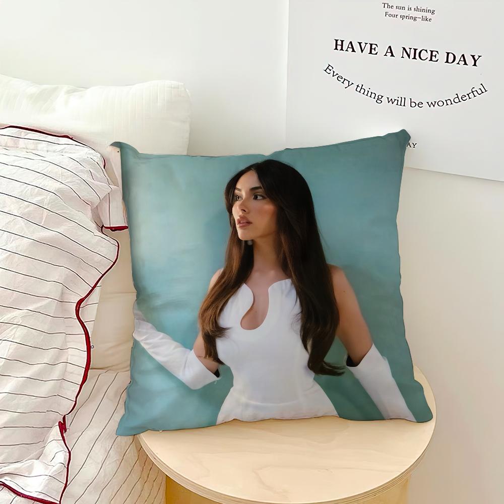 Singer Madison Beer cushion cover Comfortable soft hogar pillowcase for Sofa Living Room Bed Home Decor Protective Covers