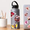 50pcs Hazbin El Cartoon Graffiti Stickers DIY Phone Guitar Laptop Notebook Suitcase Cup Waterproof Sticker Kids Decorations