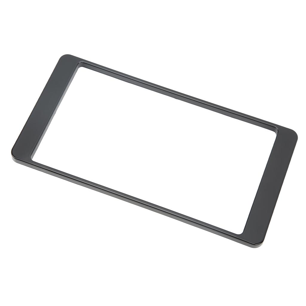 Double DIN Dash Installation Kit Glossy Black Replacement for Mitsubishi Outlander 2014 and Up