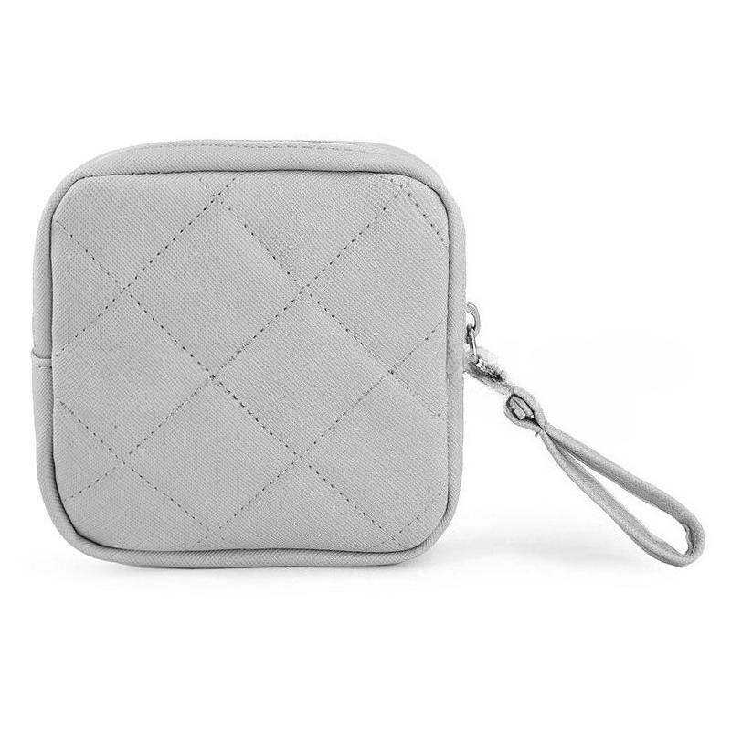 Heart Print Sanitary Napkins Storage Bag Feminine Period Pouch Portable Tampon Organizer Bag Mini Makeup Lipstick Storage Pouch