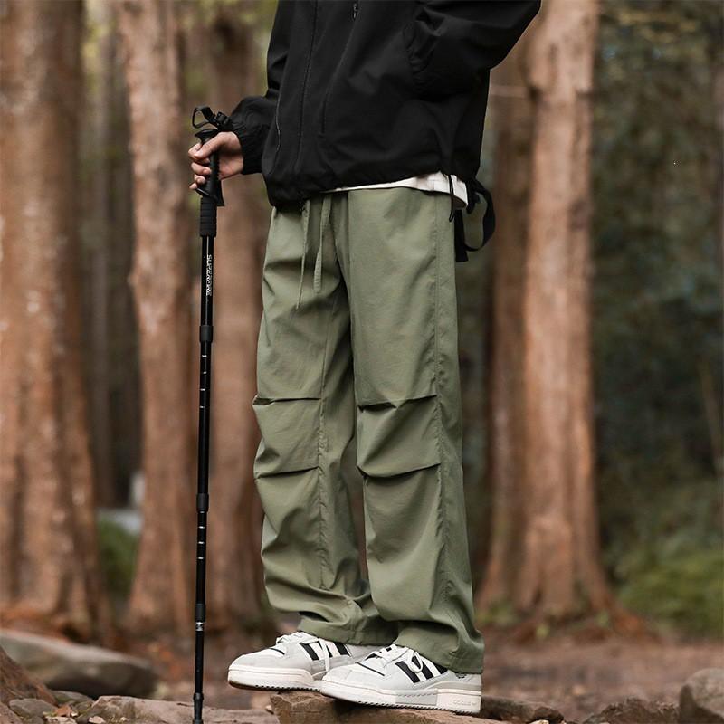 Mens Lightweight Waterproof Hiking Pants Outdoor Trail Trousers Breathable Windproof Trekking