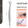 Goldfeder Falsche Wimpern Pinzetten Set - Grafting & Curling Beauty Tools