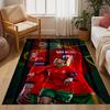 Welcome Cr7 Area Rug Perfect for Dormitory Balcony Foyer Study room Antislip Carpet Anime Office Decor Perfect Gift for Valentine's Wedding Birthday