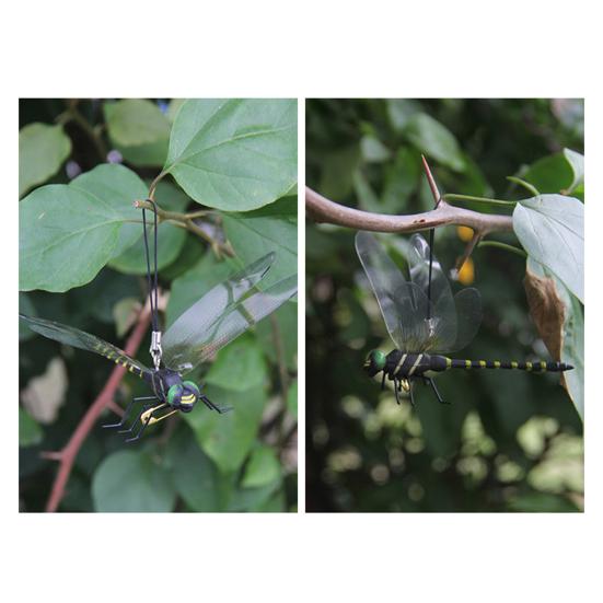 Τρισδιάστατο Τεχνητό Εντομοαπωθητικό Λιβελούλας Εξωτερικού Χώρου Ψεύτικη Λιβελούλα Κρεμαστό Στολίδι Απωθητικό Μύγας Συντροφιά για Κήπο, Κάμπινγκ, Αυλή