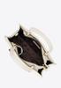 Wittchen Woman's Eco-Leather Case With Embossed Signature, Small, Cream, Cream, Eco-Leather