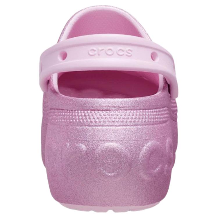 Crocs Bella Glitter Clog Fashion Casual Clogs Unisex Clogs Ballet-Pink 210452-6GD