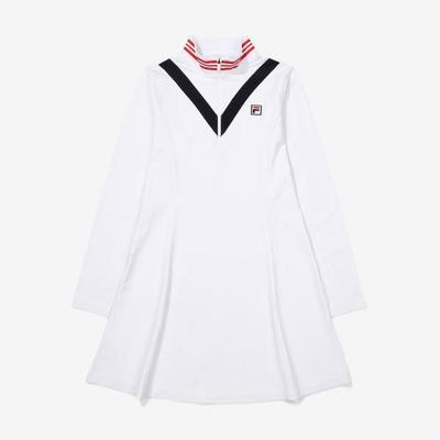 Tennis Half Zip Fleece Dress