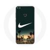 Case for Huawei P8 Lite 2017 Nike Logo Palm Tree Miami