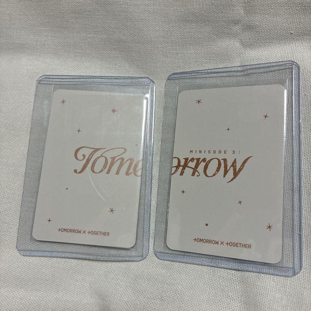 [USED] TXT TOMORROW minisode:3 Beomgyu Weverse Photocard