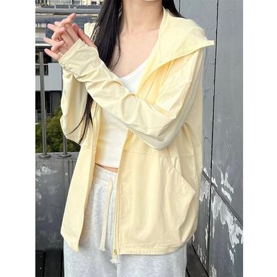 Women's Lightweight Ice Silk Sun Protection Clothing, UV Protection, 2026  Summer Model, Loose-fitting,  Breathable Sun Protection Clothing