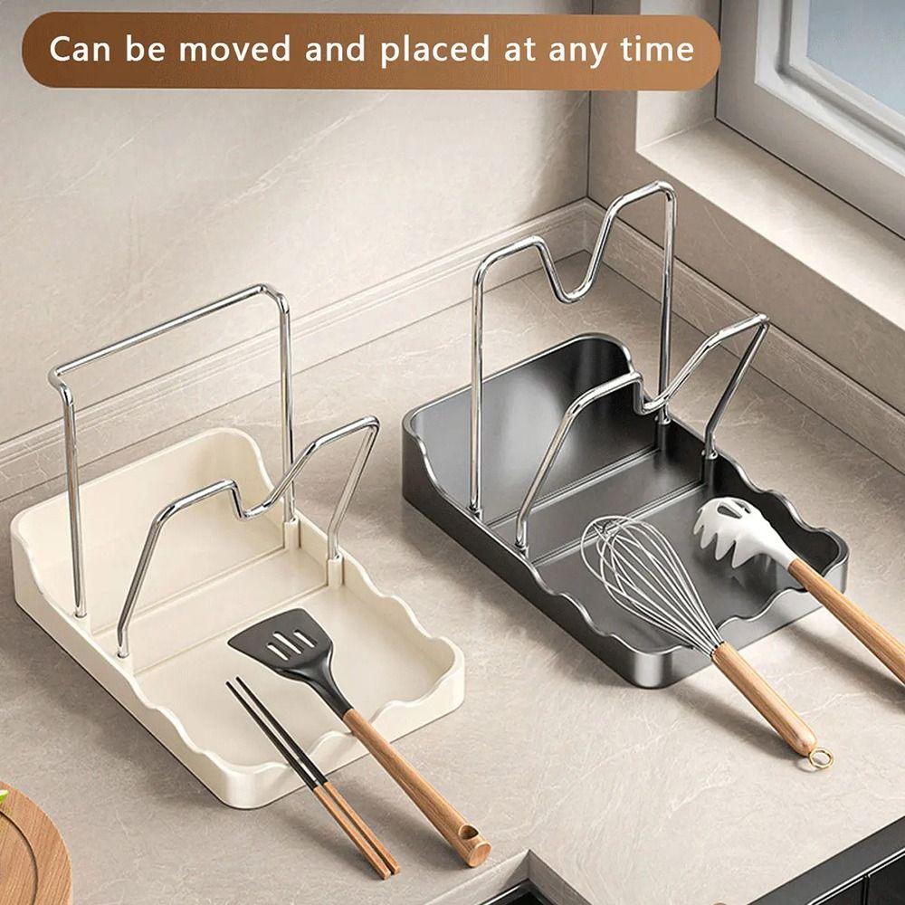 1 Stück Löffelablage Küchenspatelhalter Platzierung Schneidebrett Aufbewahrungsregal Küchenzubehör