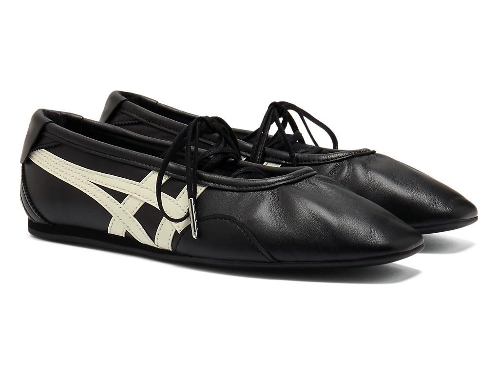 1182A704-001 1182A704-001 Onitsuka Tiger Women's Gymnarina Black/Cream (Women's)