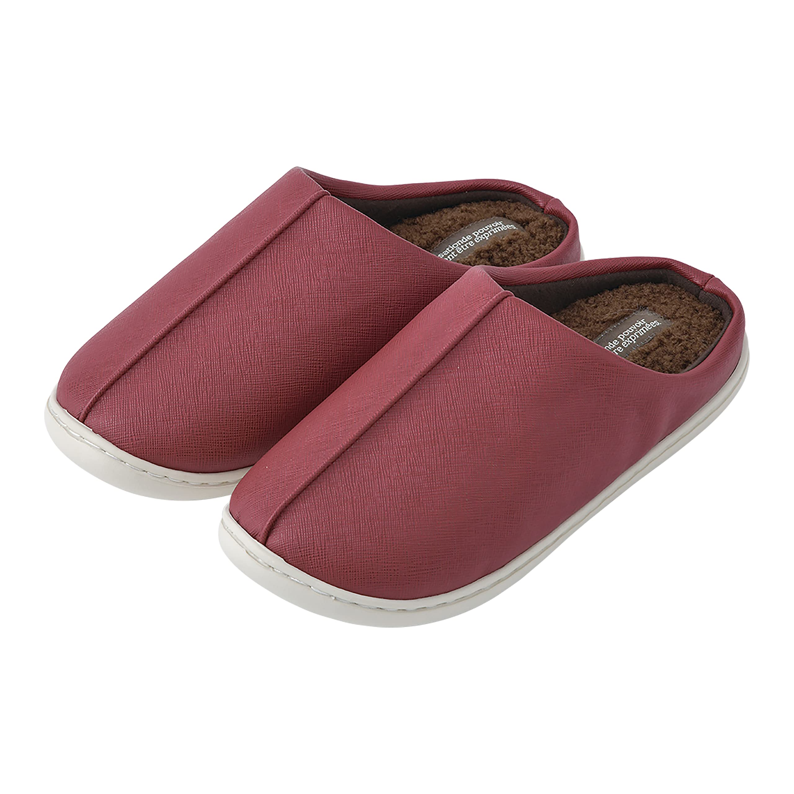 

Livheart Комнатные тапочки Nouvelle Luxe Размер L Съемные Красные, (25-27см), Стелька, Boa, 92911-22