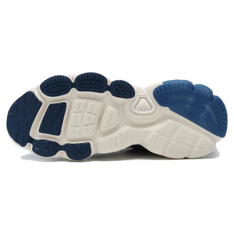 Magic Stick X FILA LADDER MS Textile, Synthetic Leather Low Top Chunky Sneakers Men's Sea Blue F12M322111FCF
