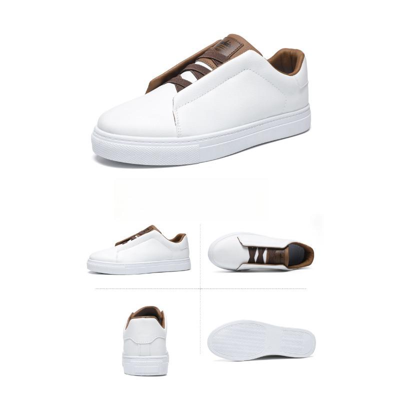 Men's Solid Color Board Shoes, Comfortable, Non Slip, Durable Sports Shoes