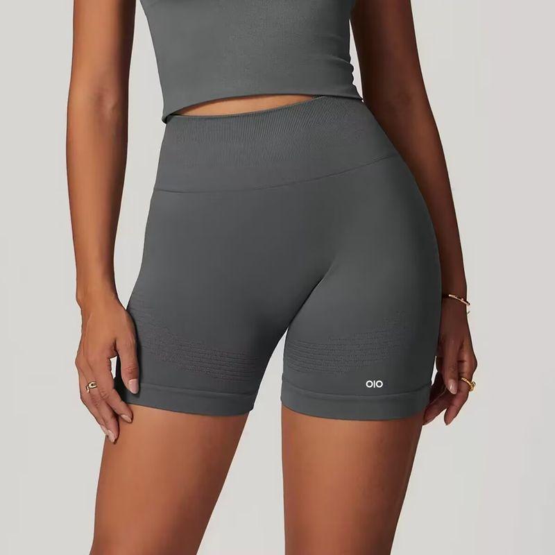 Oiob High Elasticity Yoga Pants Women's Skinny Running Sports High Waist Hip Lift Shorts Fitness Outwear Short Pants