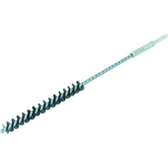

TRUSCO Hexagonal Shaft Spiral Hole Brush Wire Steel Wire 18mm Pilot Hole Diameter 6HB18WB