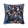 Katseye Kpop Stil Quadratische Kissenhülle Polyester Überwurf Kissen Koreanischer Stil Neuheit Kissenbezüge