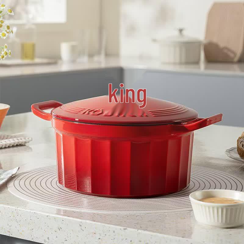 KOBACH 3.5L Cast Iron Enamel Braising Pot 22cm