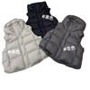 Gilet doudoune épais à capuche mode européenne pour femme automne et hiver veste gilet bouffant ample