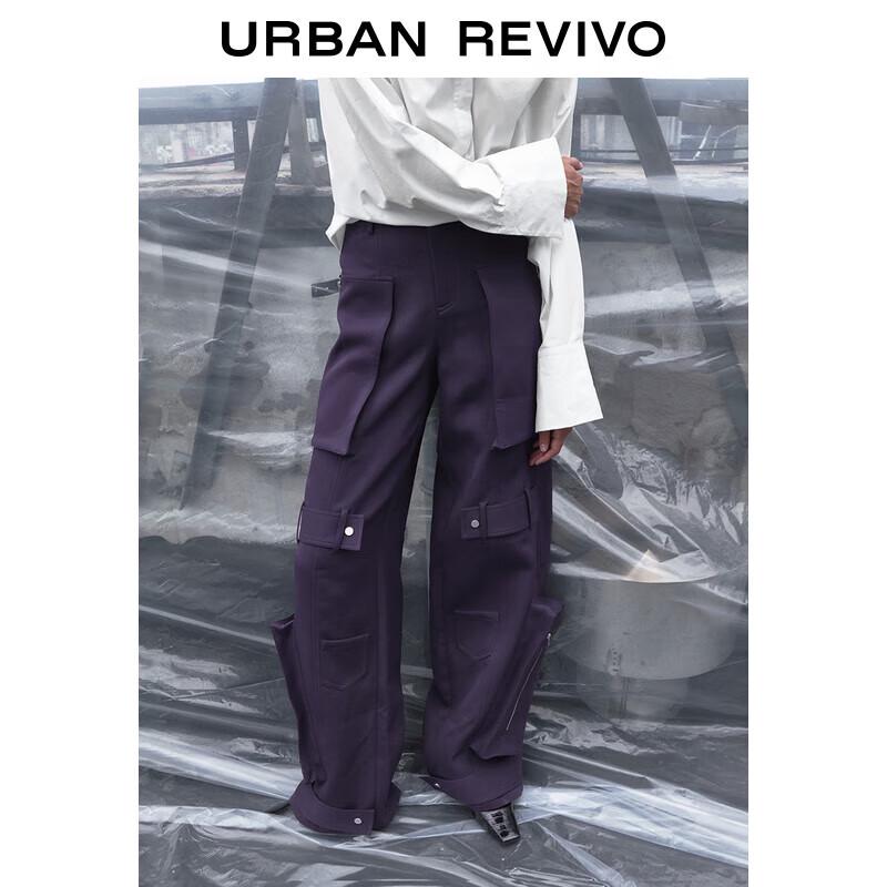 

UR Designer Series 2024 Winter Women s Cargo Wide-Leg Pants M