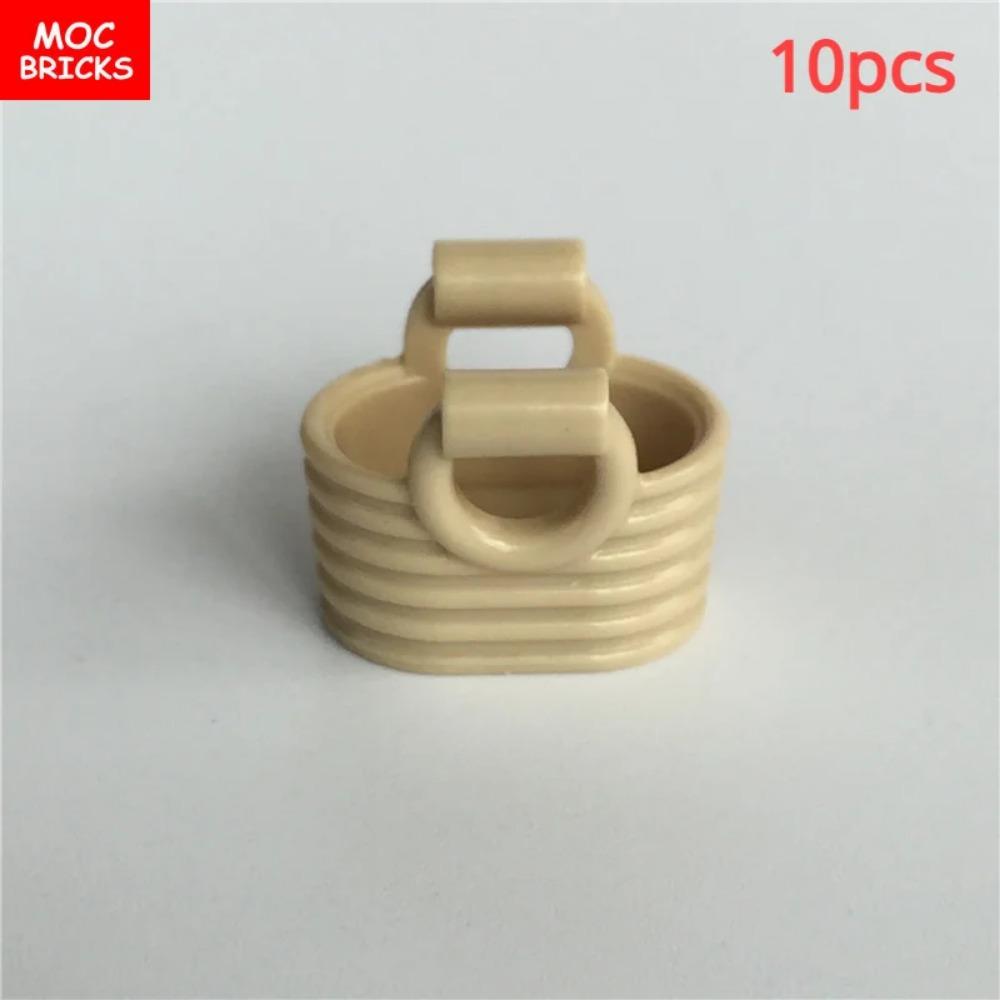 MOC Bricks Bike Notebook Camera Dollar Luggage Trash Bottle City Accessories View DIY Educational Building Blocks Friends Gifts