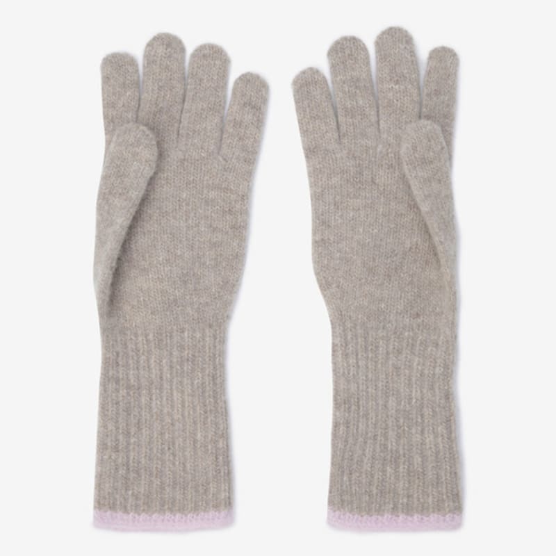 ZOOC Lauren Jung Label Color Knit Gloves DR_Z254PHV720