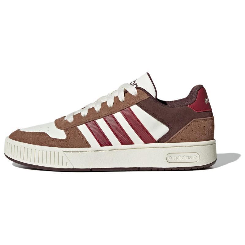 

Adidas D PAD Anti Slip Wear Resistant Low Top Skateboard Shoes Unisex White Red Brown Sneakers JP8236 41⅓