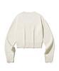 FILLUMINATE (W) Damaged Velvet Crop Knit - Ivory