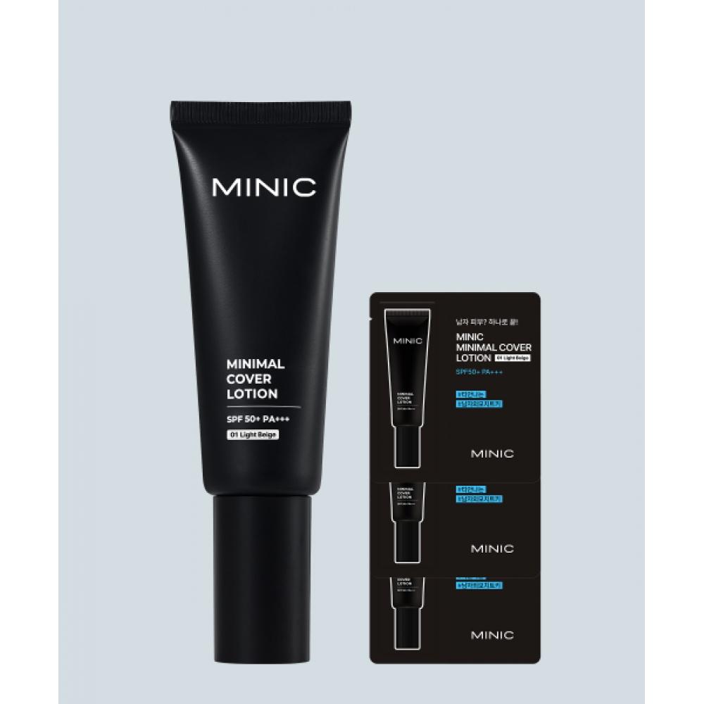 

Minic Minic Minimal Cover Lotion 40ml 01 Light Beige X1 + Minimal Cover Lotion No.01 Samples Free 3 NONE