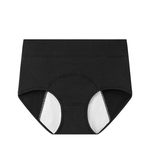 

Менструальные гигиенические трусы Karly Shop, Ночные, Хлопковые, Гладкие, Эластичные, Дышащие, Водонепроницаемые, Глубокая посадка, Удобные, RSS-005, XL, Черные